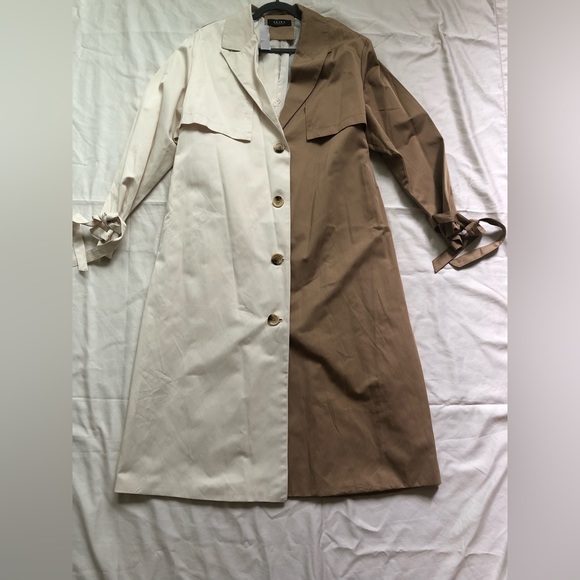 AKIRA Jackets & Blazers - AKIRA TWO TONE FALL SEASON TRENCH COAT SIZE: XL